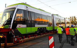 Pierwszy tramwaj jest już w Olsztynie